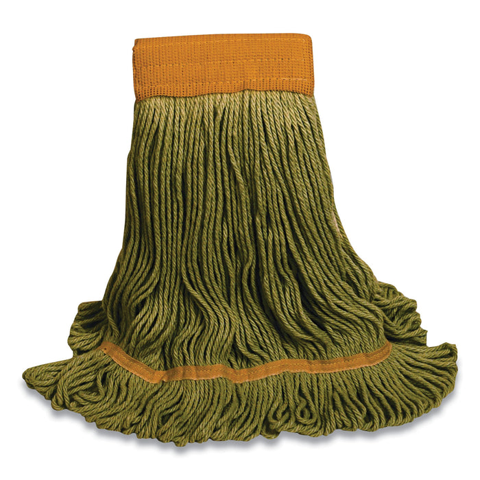 1200 Series Mop Head, Pet, Large, 5" Headband, Green