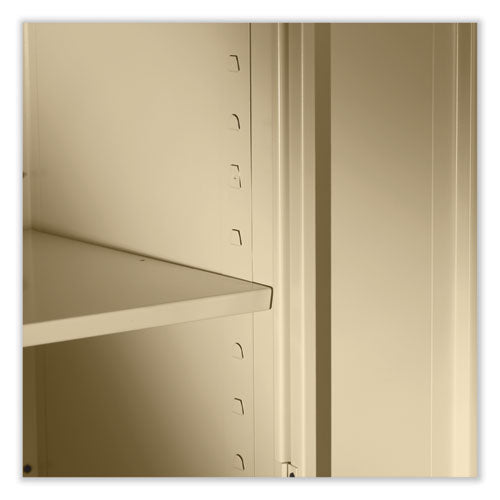 72" High Standard Cabinet (assembled), 36w X 18d X 72h, Putty