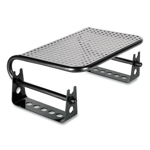 Metal Art Monitor Stand Risers, 4.75 X 8.75 X 2.5, Black