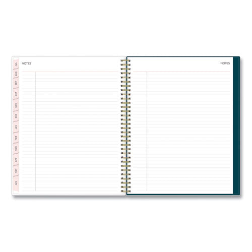 Greta Academic Year Weekly/monthly Planner, Greta Floral Artwork, 11.5 X 8, Green Cover, 12-month (july-june): 2023-2024