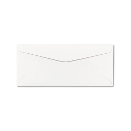 Classic Crest #10 Envelope, Commercial Flap, Gummed Closure, 4.13 X 9.5, Avon Brilliant White, 500/box