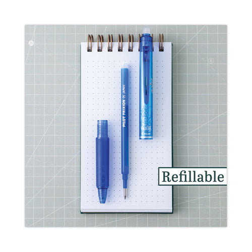 Refill For Pilot Frixion Erasable, Frixion Ball, Frixion Clicker And Frixion Lx Gel Ink Pens, Fine Tip, Blue Ink, 3/pack