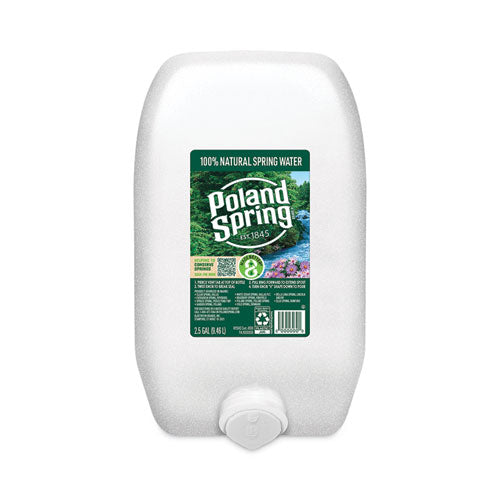 Bottled Natural Spring Water, 2.5 Gal Bottle, 2/carton, 48 Cartons/pallet