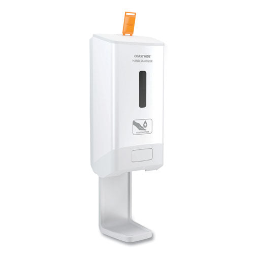 J-series Automatic Wall-mounted Hand Sanitizer Dispenser, 1,200 Ml, 6.62 X 4.12 X 13.87, White