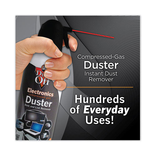 Disposable Compressed Air Duster, 10 Oz Can