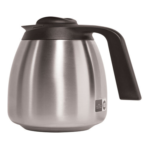 1.9 Liter Thermal Carafe, Stainless Steel/black/orange (decaf)