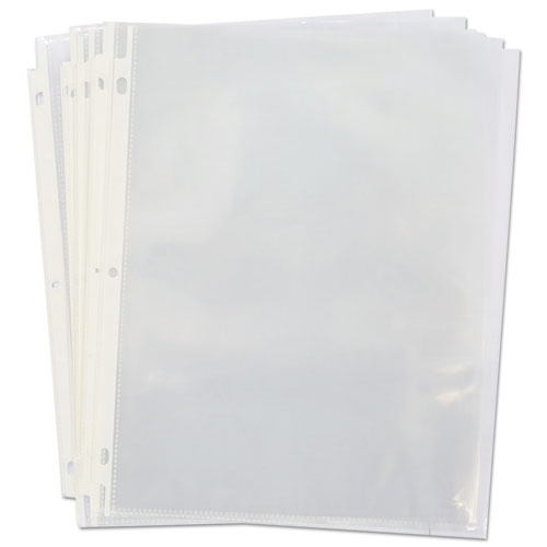 Top-load Poly Sheet Protectors, Economy, Letter, 100/box