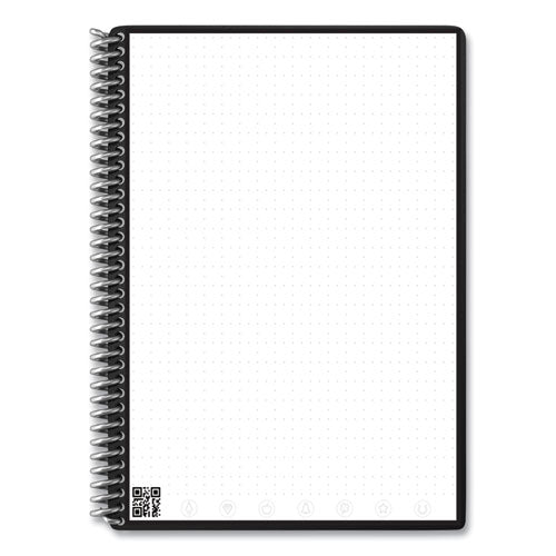 Core Smart Notebook, Dotted Rule, Red Cover, (18) 8.8 X 6 Sheets