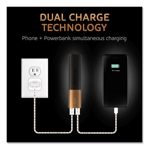 Rechargeable 3,350 Mah Powerbank, 1 Day Portable Charger