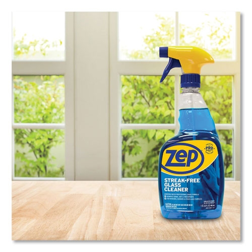 Streak-free Glass Cleaner, Pleasant Scent, 32 Oz Spray Bottle