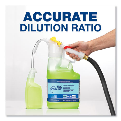 Dilute 2 Go, P And G Pro Line Finished Floor Cleaner, Fresh Scent, 4.5 L Jug, 1/carton