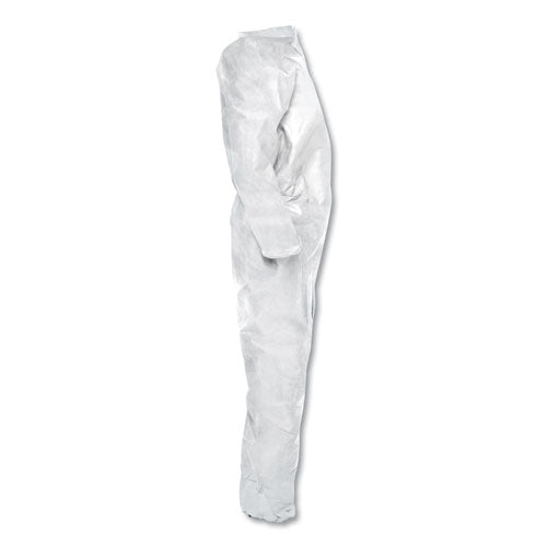 A20 Breathable Particle-pro Coveralls, Zip, Large, White, 24/carton