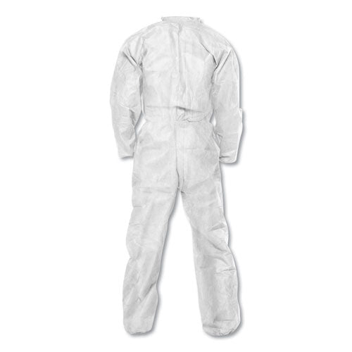 A20 Breathable Particle-pro Coveralls, Zip, Large, White, 24/carton