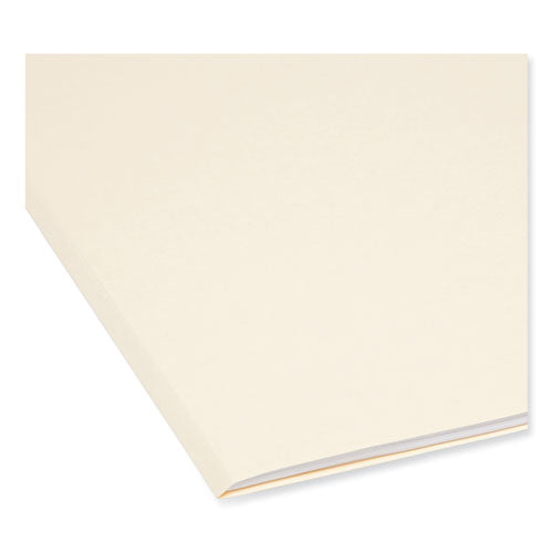 Supertab Reinforced Guide Height Top Tab Folders, 1/3-cut Tabs: Assorted, Letter Size, 0.75" Expansion, Manila, 100/box