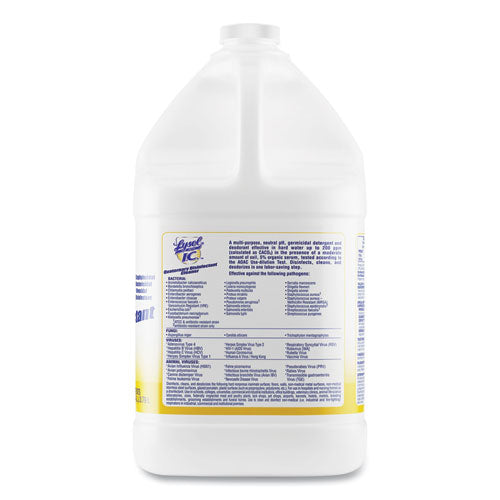 Quaternary Disinfectant Cleaner, 1gal Bottle, 4/carton