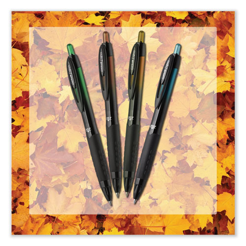 207 Blx Series Gel Pen, Retractable, Medium 0.7 Mm, Assorted Ink And Barrel Colors, 4/pack