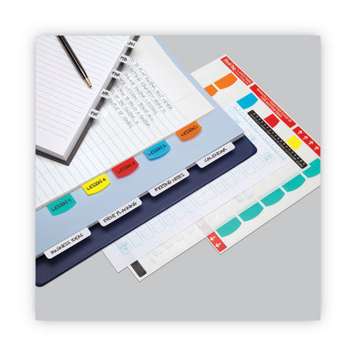 Laser Printable Index Tabs, 1/5-cut, White, 2" Wide, 300/pack