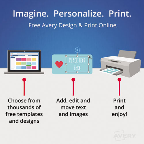 Large Rotary Cards, Laser/inkjet, 3 X 5, White, 3 Cards/sheet, 150 Cards/box