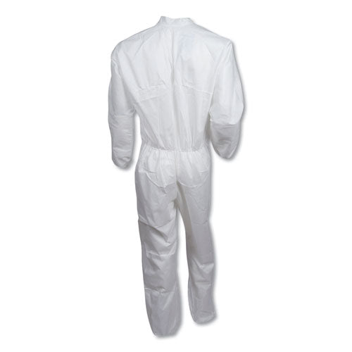 A40 Coveralls, White, Large, 25/carton