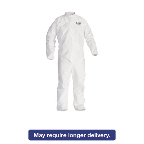 A40 Coveralls, White, Large, 25/carton