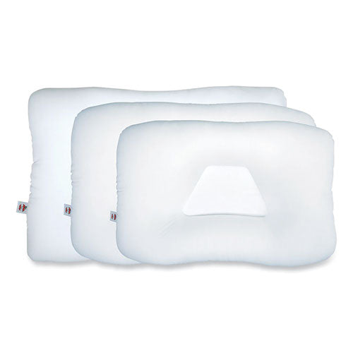 Mid-core Cervical Pillow, Standard, 22 X 4 X 15, Gentle, White