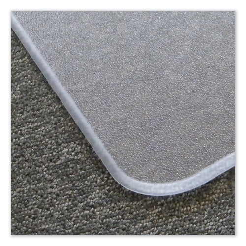 Cleartex Megamat Heavy-duty Polycarbonate Mat For Hard Floor/all Carpet, 46 X 53, Clear