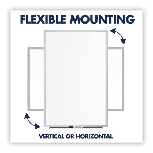 Classic Series Total Erase Dry Erase Boards, 36 X 24, White Surface, Silver Anodized Aluminum Frame