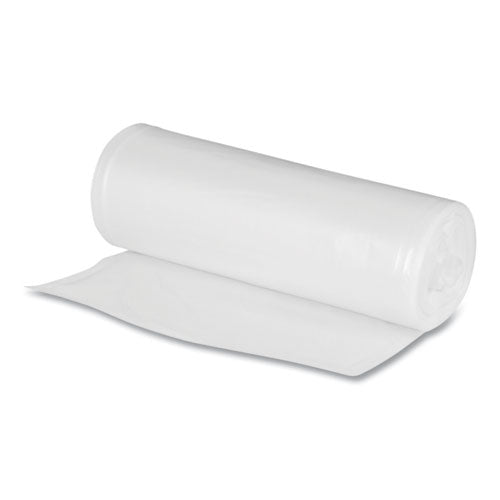 Recycled Low-density Polyethylene Can Liners For Slim Jim Containers, 23 Gal, 1mil, 28 X 45, Black, 15 Bags/roll, 10 Rolls/ct