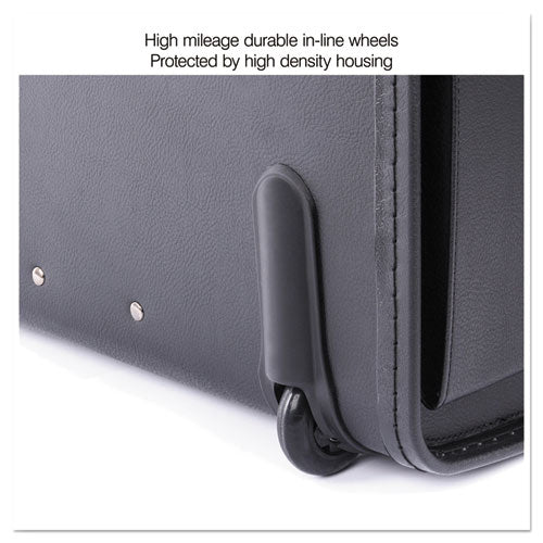 Catalog Case On Wheels, Fits Devices Up To 17.3", Koskin, 19 X 9 X 15.5, Black