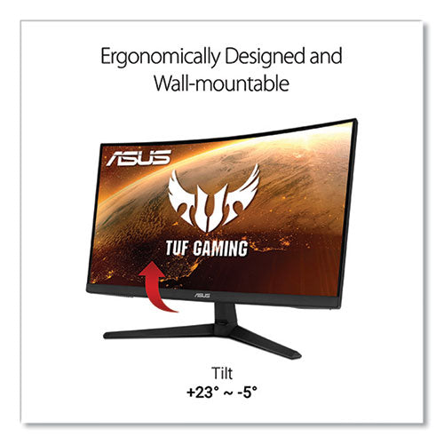 Vg24vq1by Tuf Gaming Led Monitor, 23.8" Widescreen, Va Panel, 1920 Pixels X 1080 Pixels