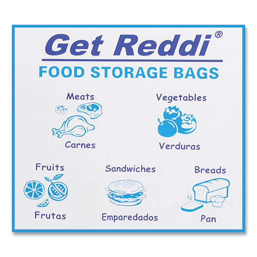 Food Bags, 8 Qt, 0.85 Mil, 8" X 18", Clear, 1,000/carton