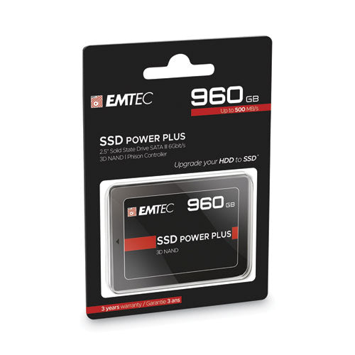 X150 Power Plus Internal Solid State Drive, 960 Gb, Sata Iii