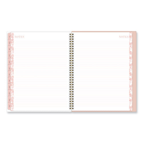 Leah Bisch Academic Year Weekly/monthly Planner, Floral Art, 11 X 9.87, Floral Cover, 12-month (july To June): 2023 To 2024