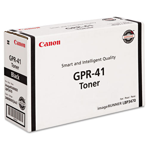 3480b005aa (gpr-41) Toner, 6,400 Page-yield, Black