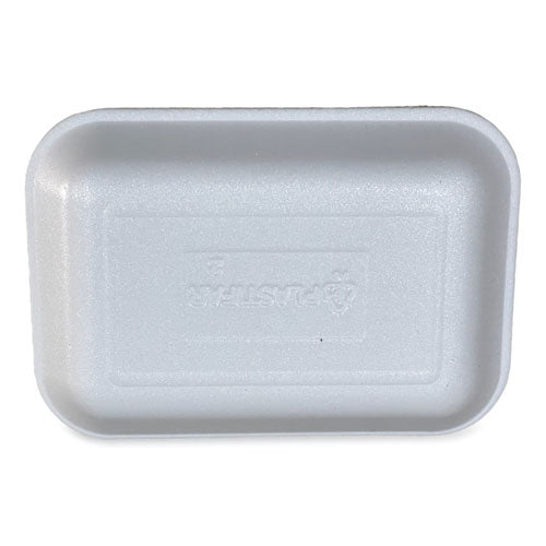 Meat Trays, #2. 8.5 X 6.03 X 1.11, White, 500/carton