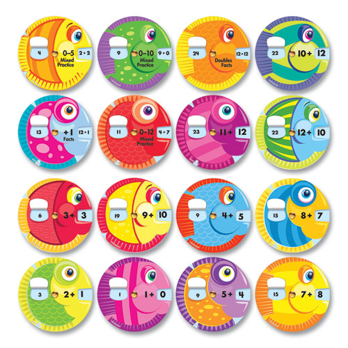 Ez-spin, Additon Game, Ages 5 To 7, 18/pack