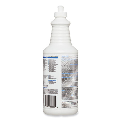 Bleach Germicidal Cleaner, 32 Oz Pull-top Bottle, 6/carton