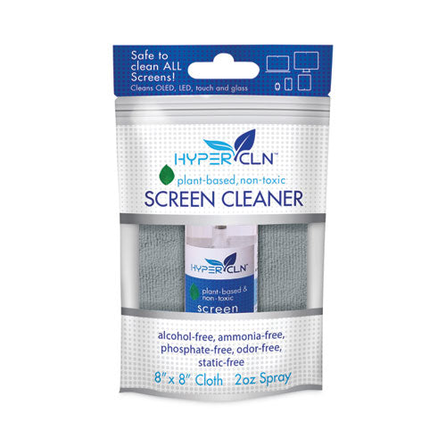 Hypercln Screen Cleaning Kit, 2 Oz Spray Bottle