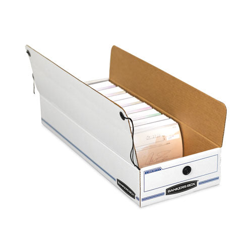 Liberty Check And Form Boxes, 9.5" X 23.75" X 4.5", White/blue, 12/carton