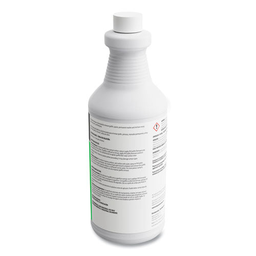 Graffiti Remover, 0.95 L Bottle, 6/carton