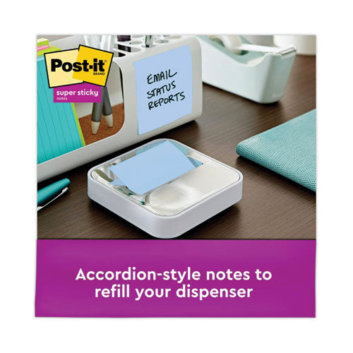 Recycled Pop-up Notes In Oasis Collection Colors, 3 X 3, 90 Sheets/pad, 10 Pads/pack