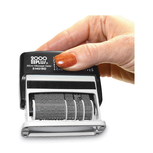 Micro Message Dater, Self-inking