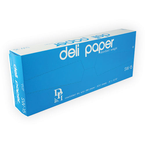 Interfolded Deli Sheets, 10.75 X 15, Standard Weight, 500 Sheets/box, 12 Boxes/carton