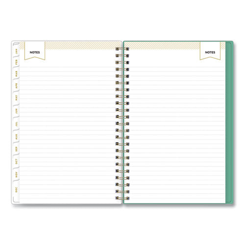 Day Designer Peyton Create-your-own Cover Weekly/monthly Planner, Floral Artwork, 8 X 5, White, 12-month (jan-dec): 2024