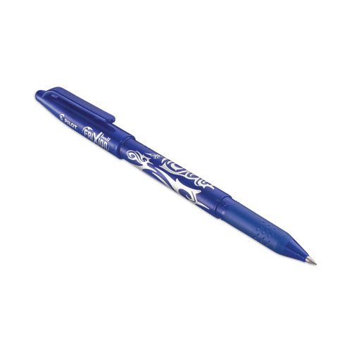 Frixion Ball Erasable Gel Pen, Stick, Fine 0.7 Mm, Blue Ink, Blue Barrel