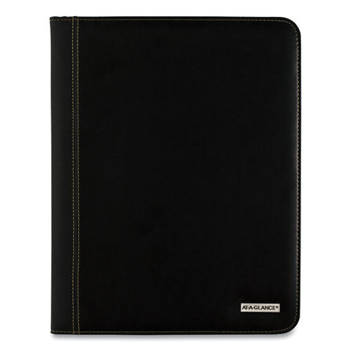 Executive Monthly Padfolio, 11 X 9, Black Cover, 13-month (jan To Jan): 2024 To 2025