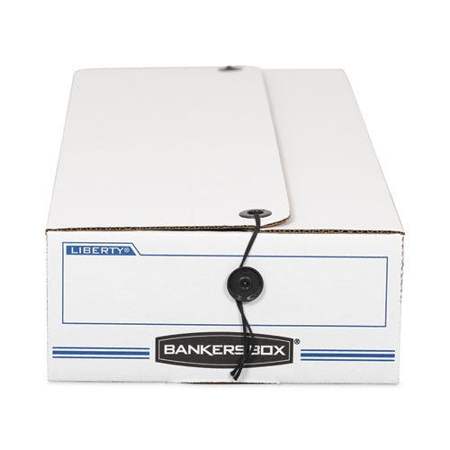 Liberty Check And Form Boxes, 11" X 24" X 5", White/blue, 12/carton