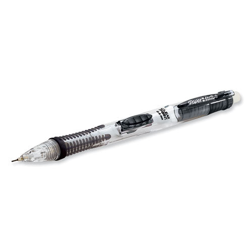 Clear Point Mechanical Pencil, 0.5 Mm, Hb (#2), Black Lead, Black Barrel