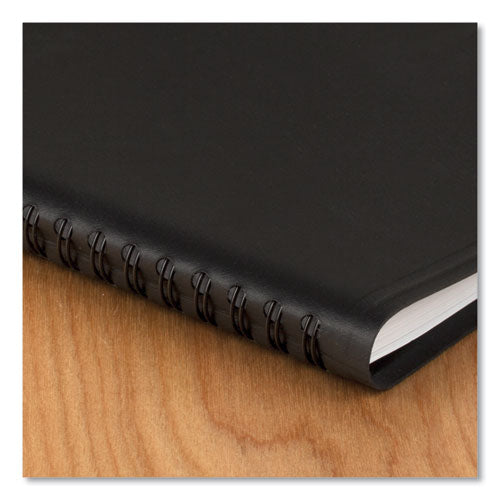 Weekly Appointment Book, 11 X 8.25, Black Cover, 13-month (jan To Jan): 2024 To 2025