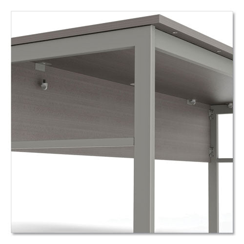 Urban Series L- Shaped Desk, 59" X 59" X 29.5", Ash